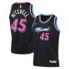 Camiseta Hombre Miami Heat Davion Mitchell 2025-26 Nike City Edition Negro Swingman